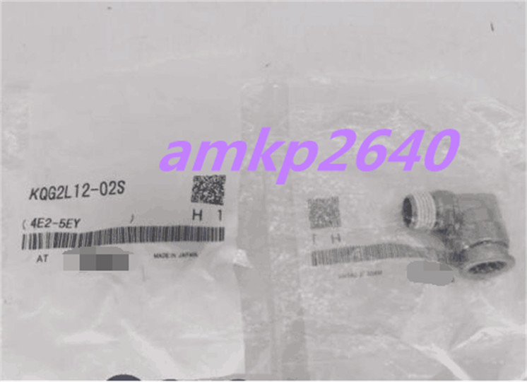 for 1pc New SMC KQG2L12-02S Stainless Steel Quick Plug Connector #am