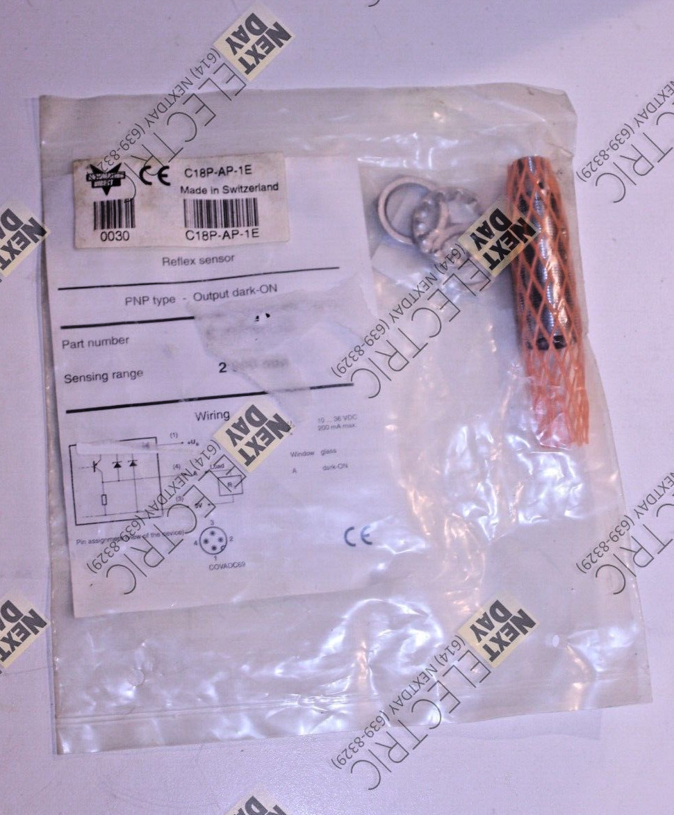 Automation Direct, C18P-AP-1E, Photoelectric Sensor Switch PnP