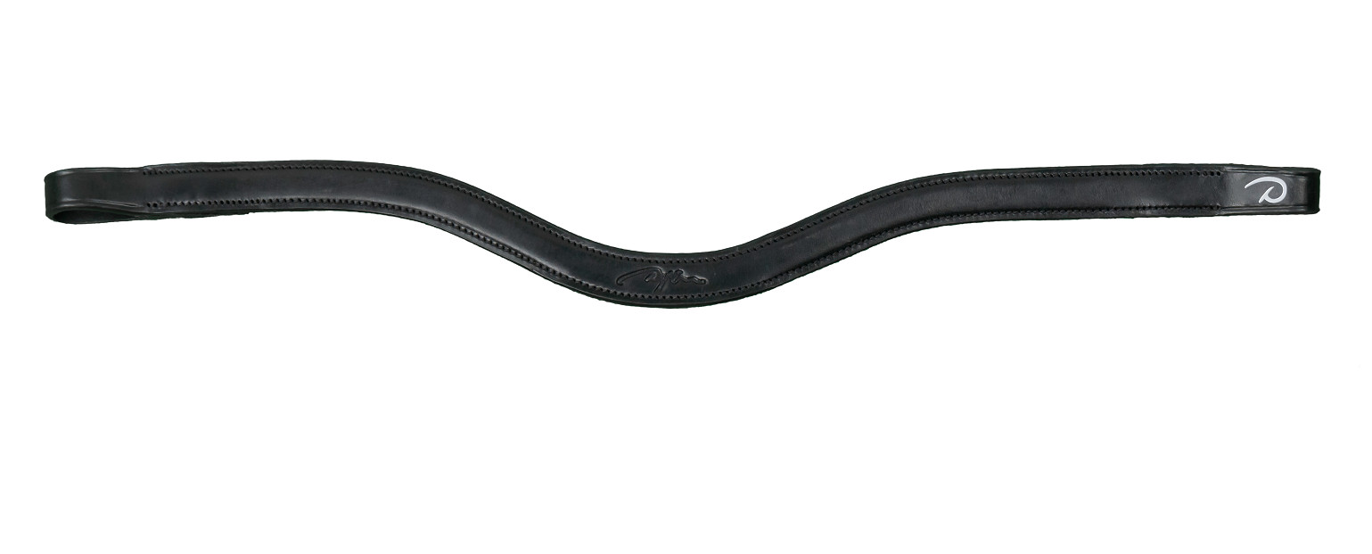 Dion Browband Leather (Flat)