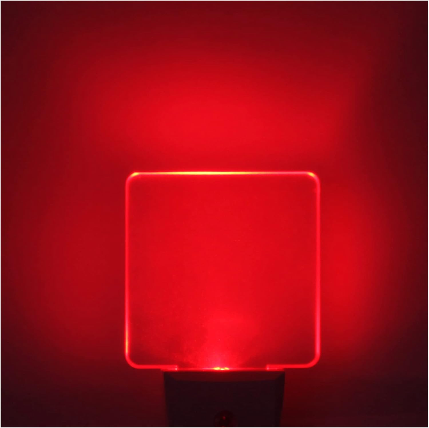 Red Night Lights Plug in 2 Pack, 0.5W Red Light Night Light with Dusk to Dawn Se