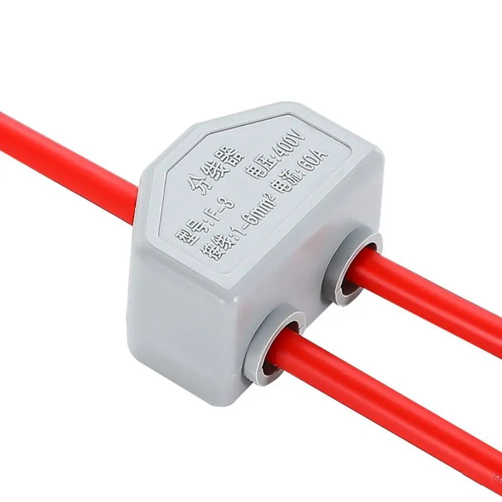 Efficient Quick Terminal Block for 60A Electrical Connections and Splices