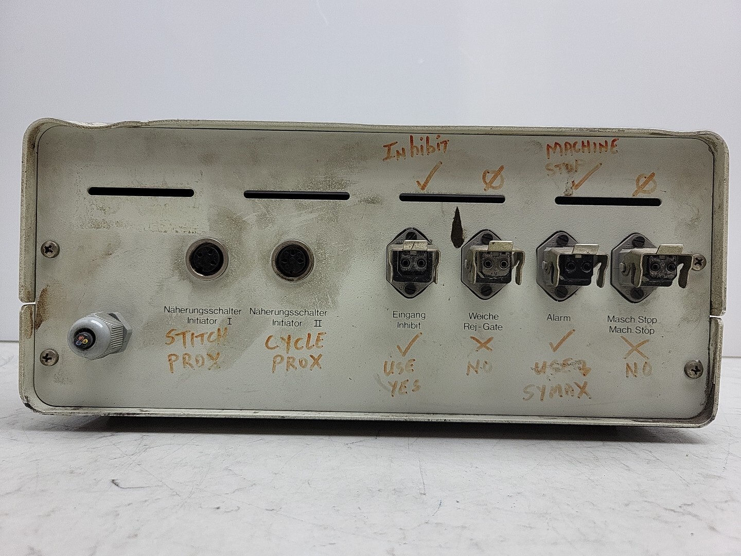 Hohner Stitch Inspection System Module Stitching