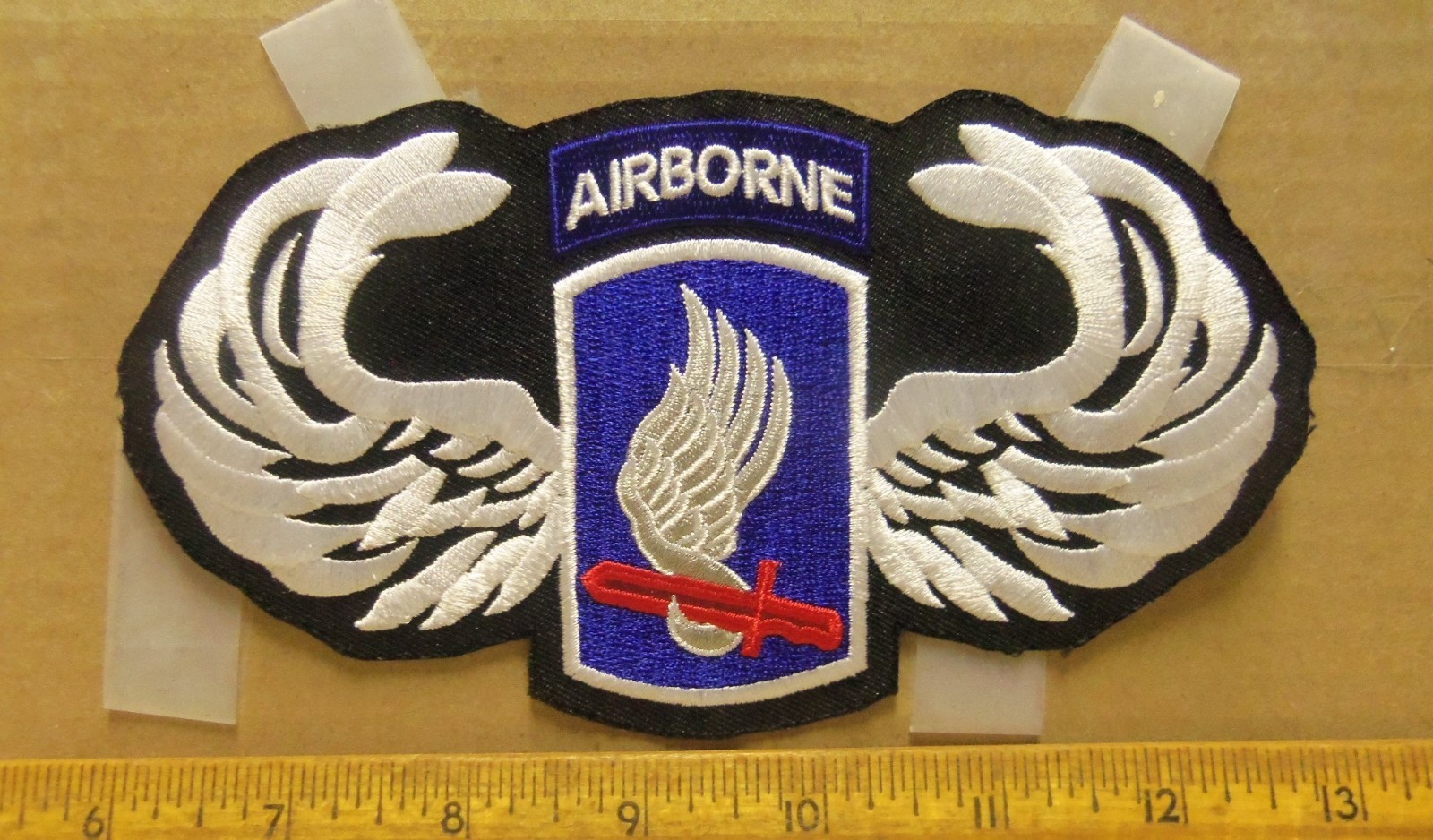 X-Large US Army – 173rd Airborne Wings Embroidered Patch
