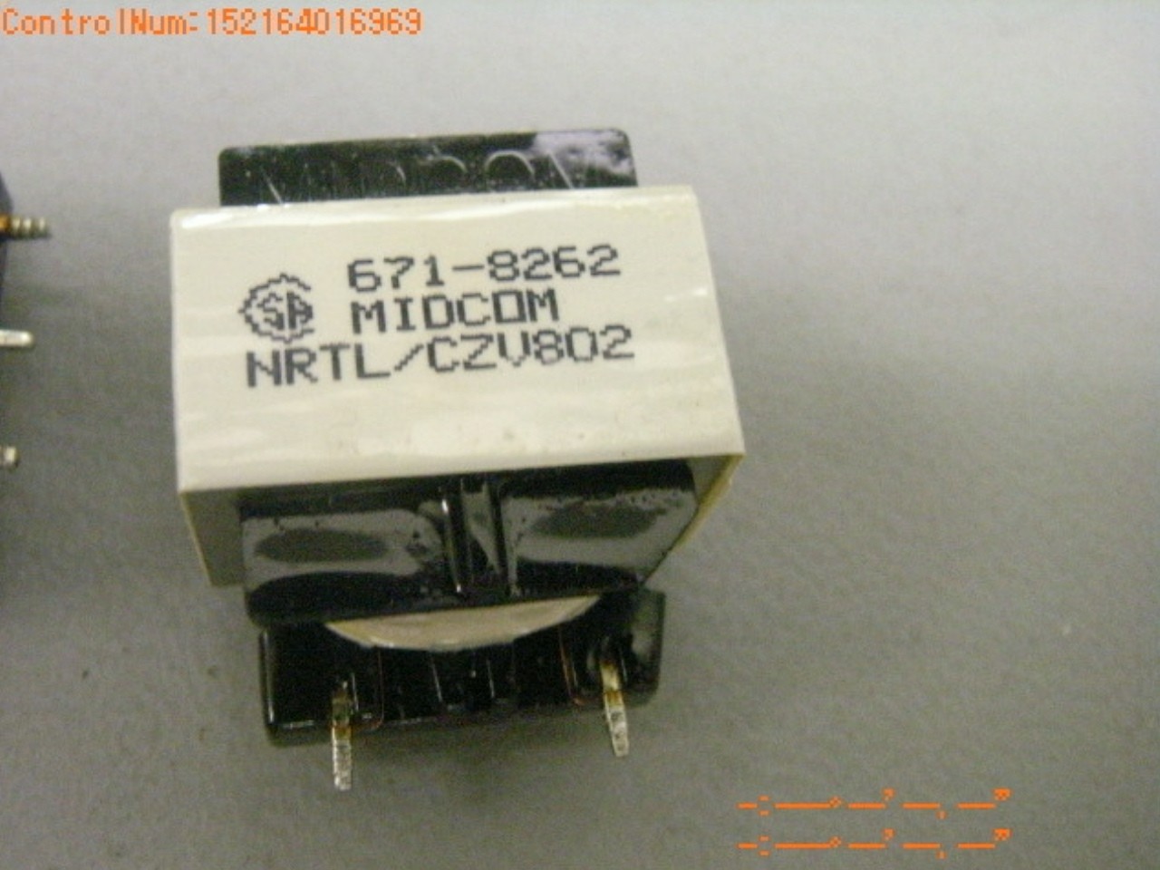 671-8262 - Midcom -  TELECOM TRANSFORMER ( Qty 5