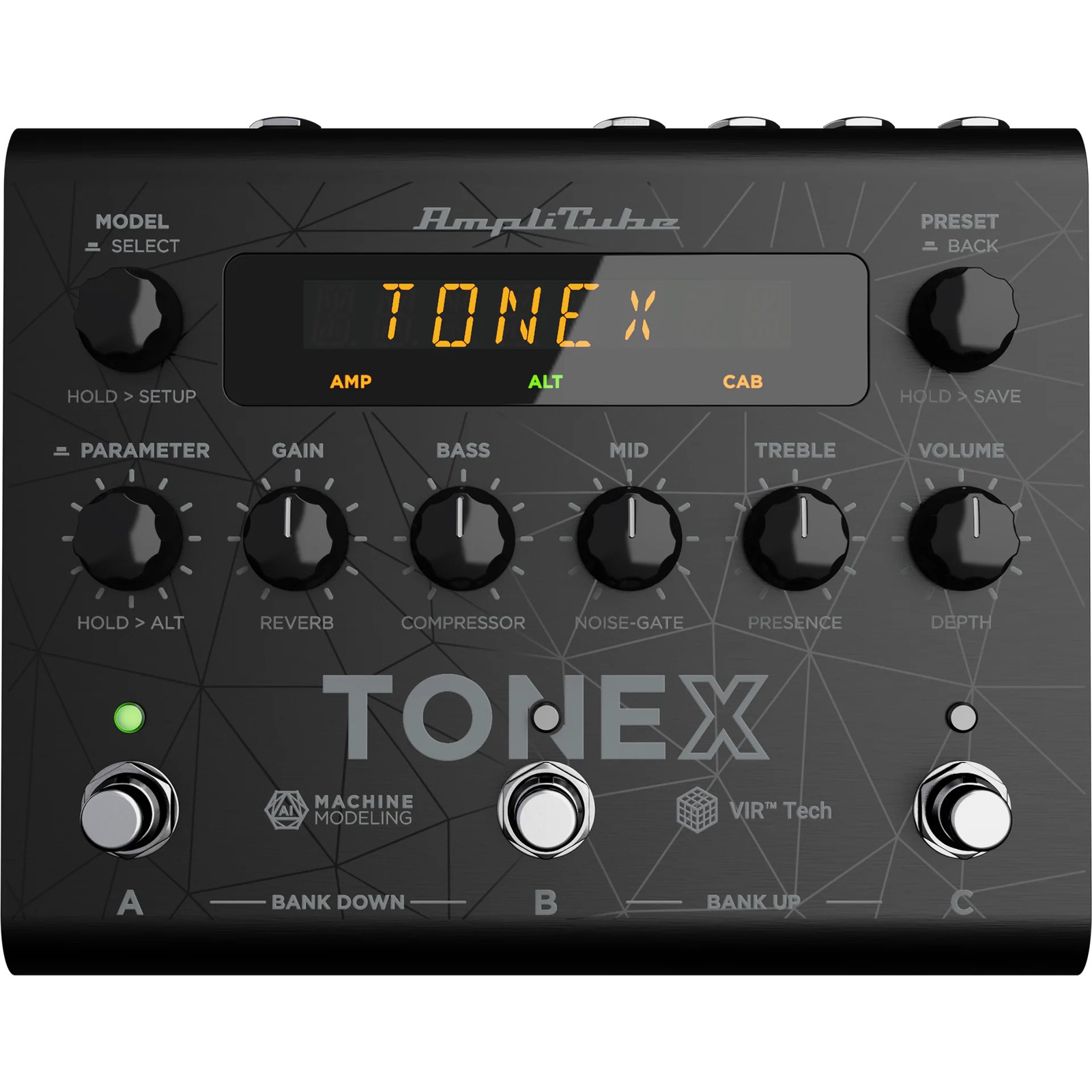 IK Multimedia TONEX Amplifier/Cabinet Modeler Pedal