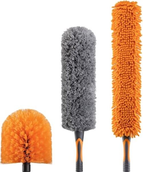 Dusting Kit for Extension Pole or by Hand // Twist on Duster Cleaning Kit
