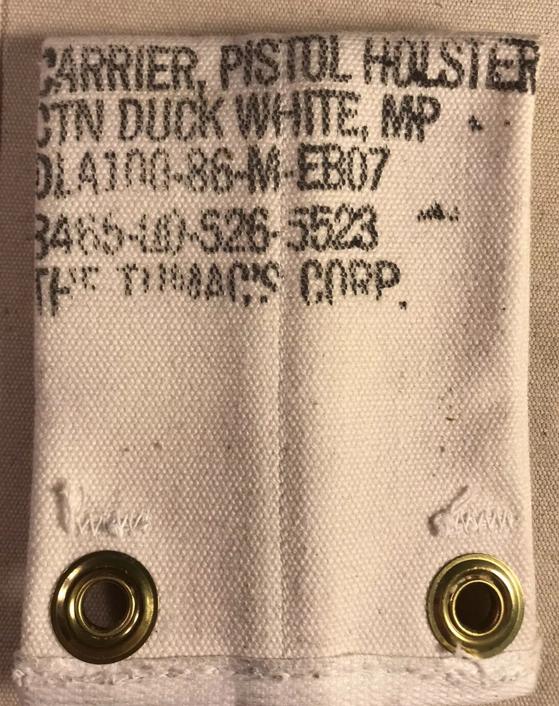 MP Pistol Holster Carrier Duck White