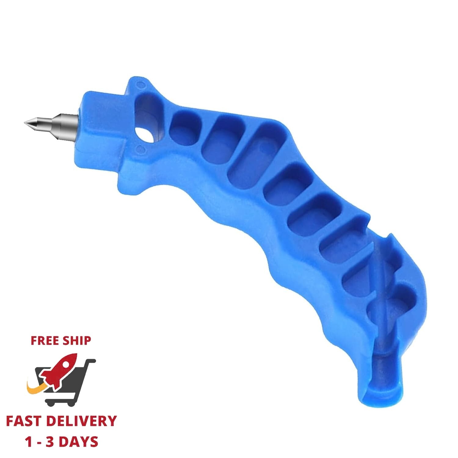 Kit 2 en 1 para perforar y colocar accesorios de 1/4" en sistemas de riego por