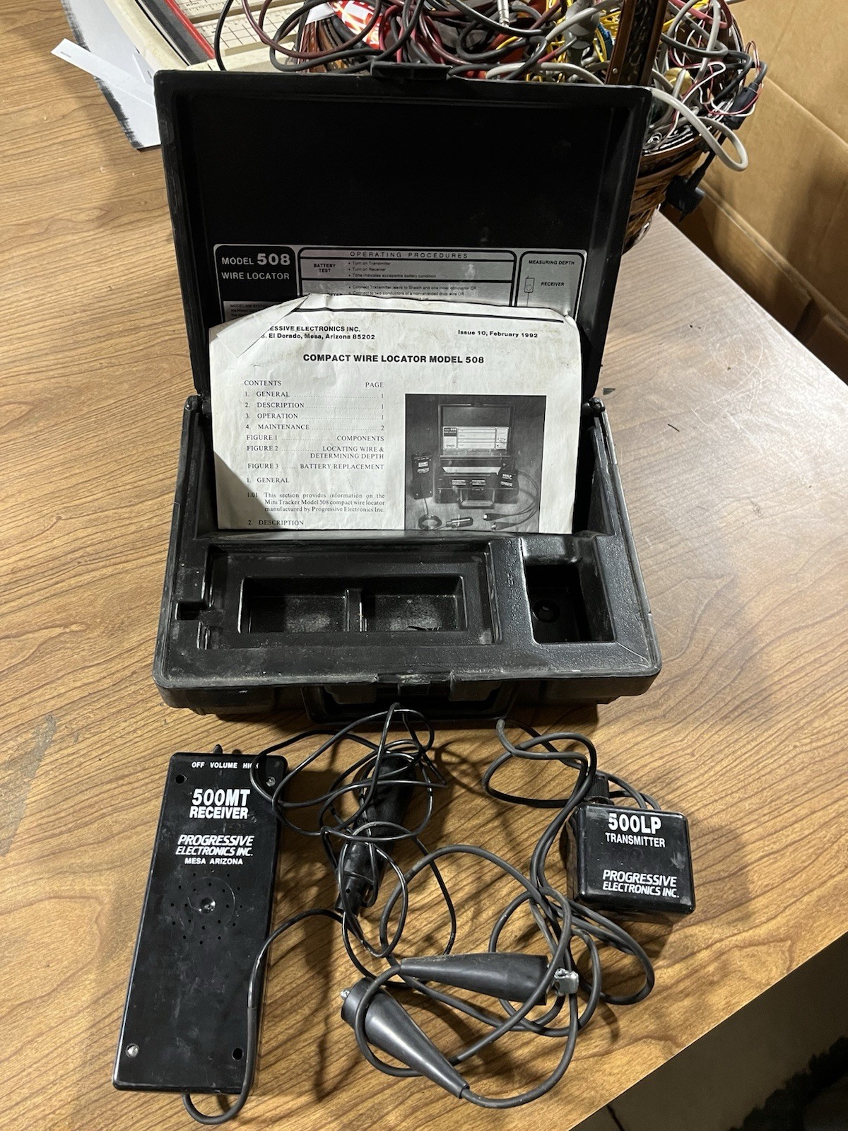 Progressive Electronics COMPACT WIRE LOCATOR MODEL 508