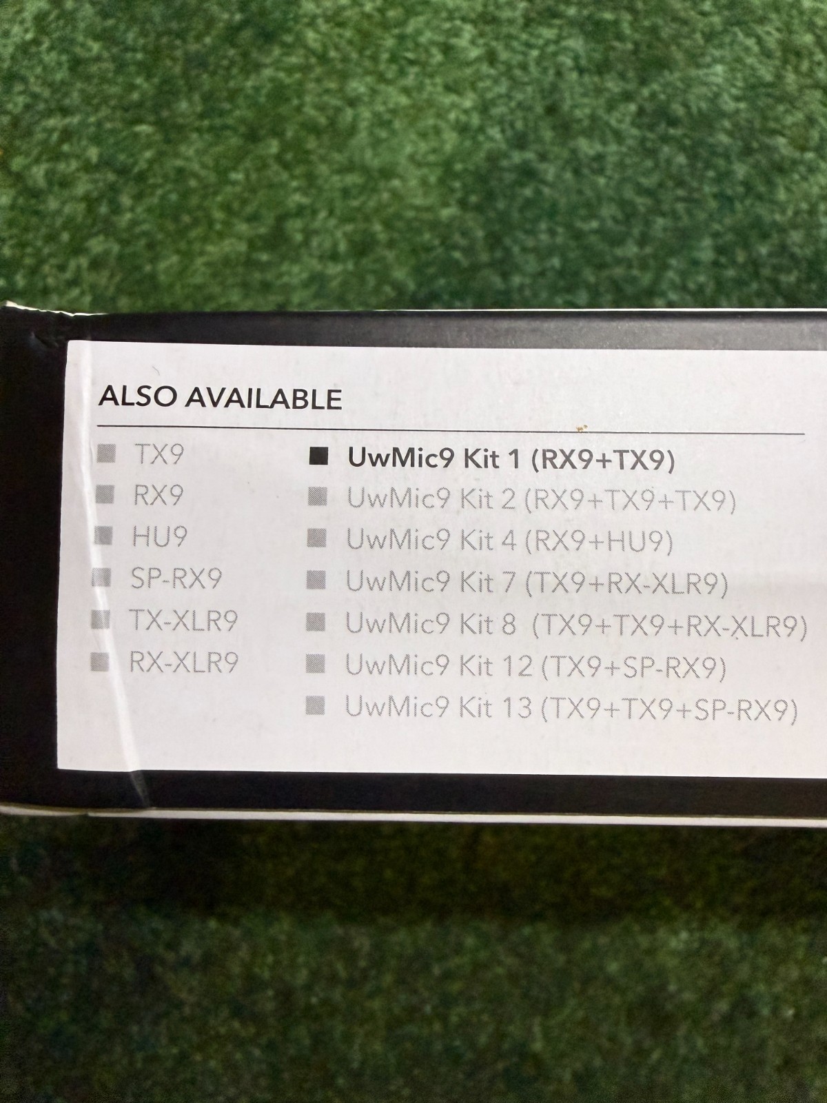 NEW – Saramonic UwMic9 Kit 1 – UHF Wireless Microphone System – (2692)