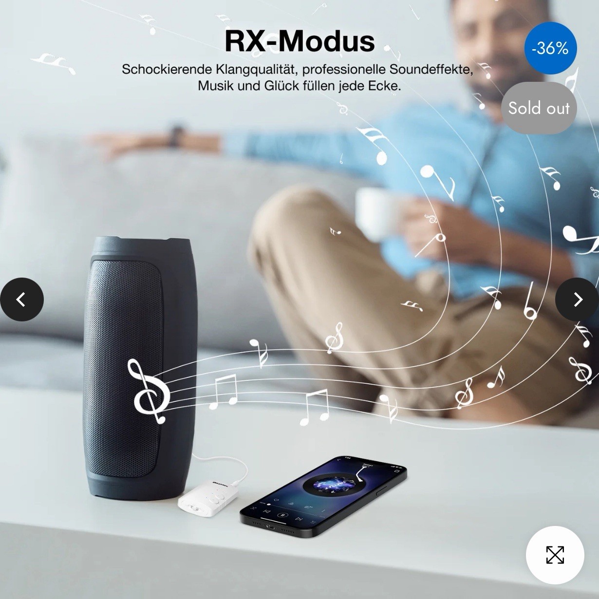 BM-LE505 Bluetooth Transmitter Receiver, Mini Adapter