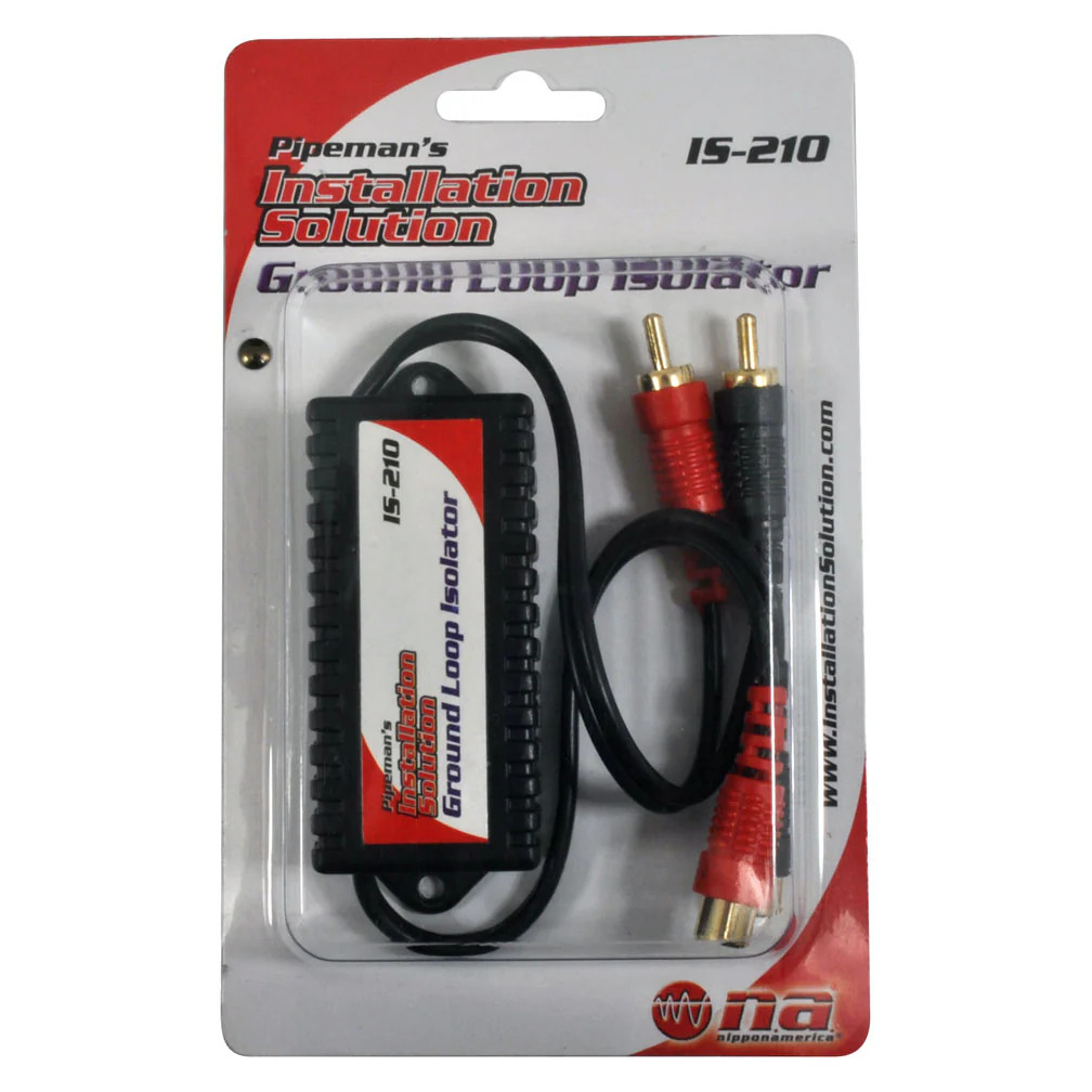 Pipemans Installation Solution IS210 2 Channel Ground Loop Isolator - OPEN BOX