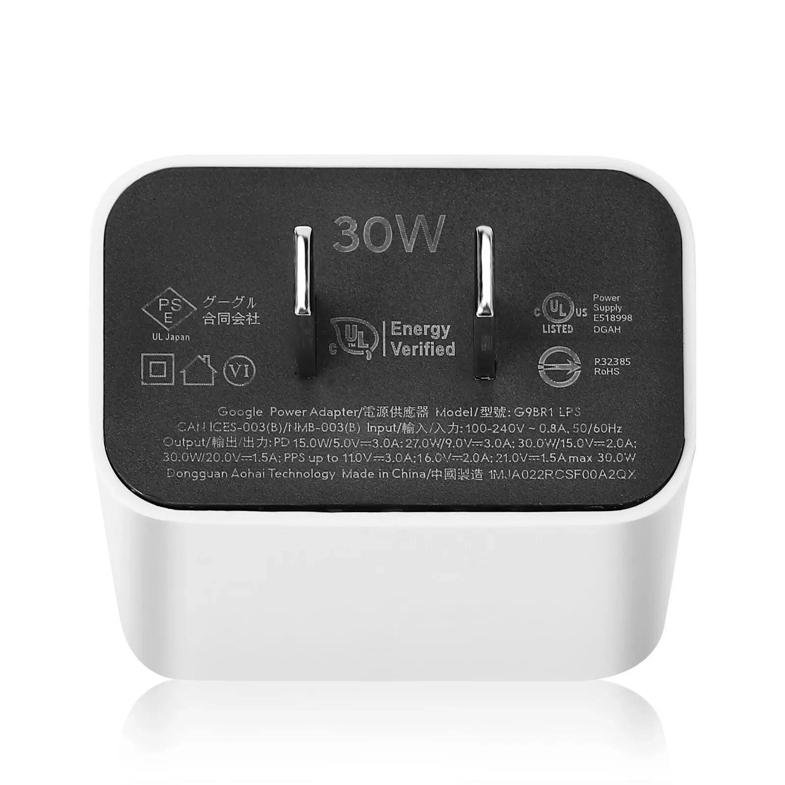 OEM Google USB-C Fast Charger & USB-C to USB-C Cable Set Google Pixel 7,8,9 Pro