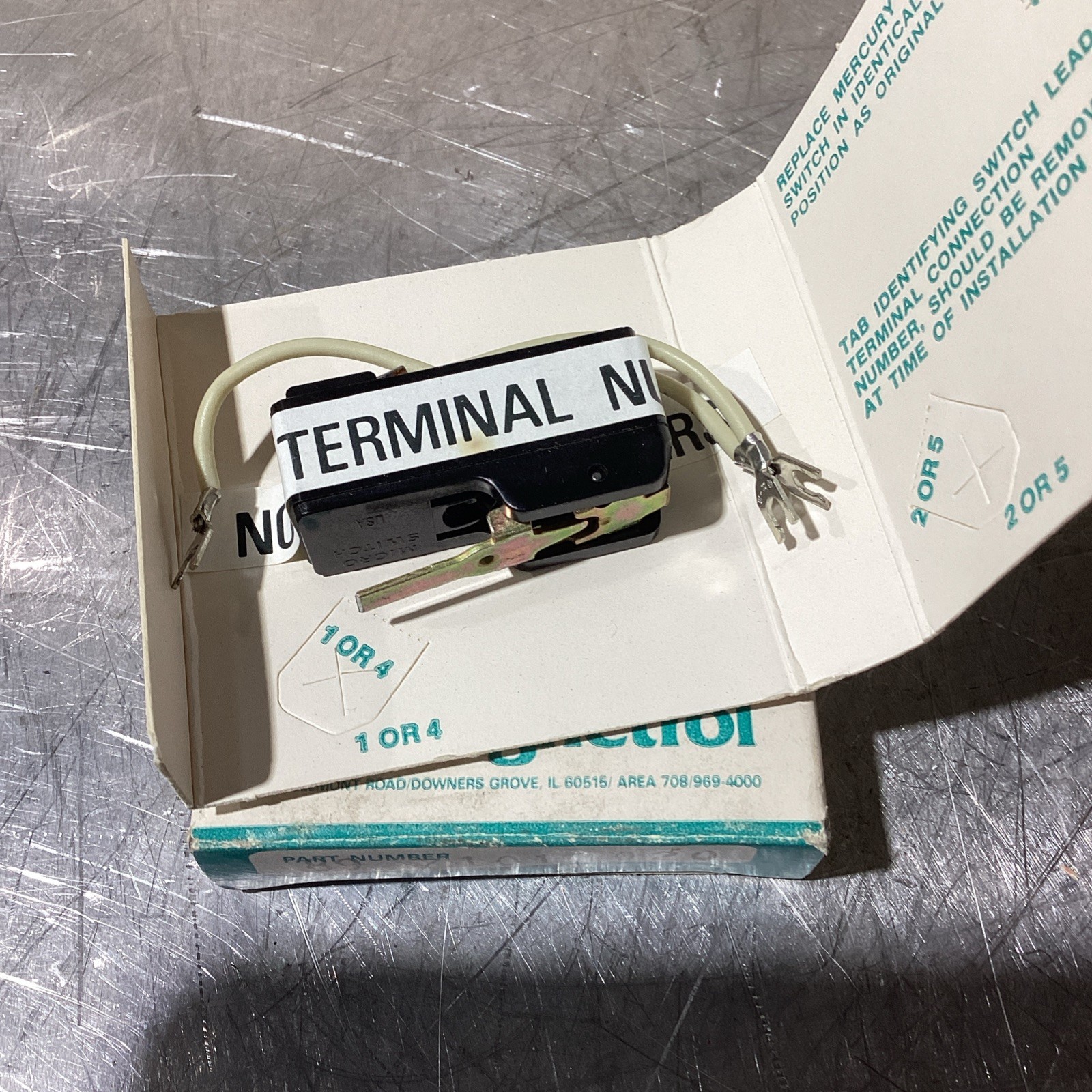 Magnetrol Replacement Switch , 89-7101-020 NOS