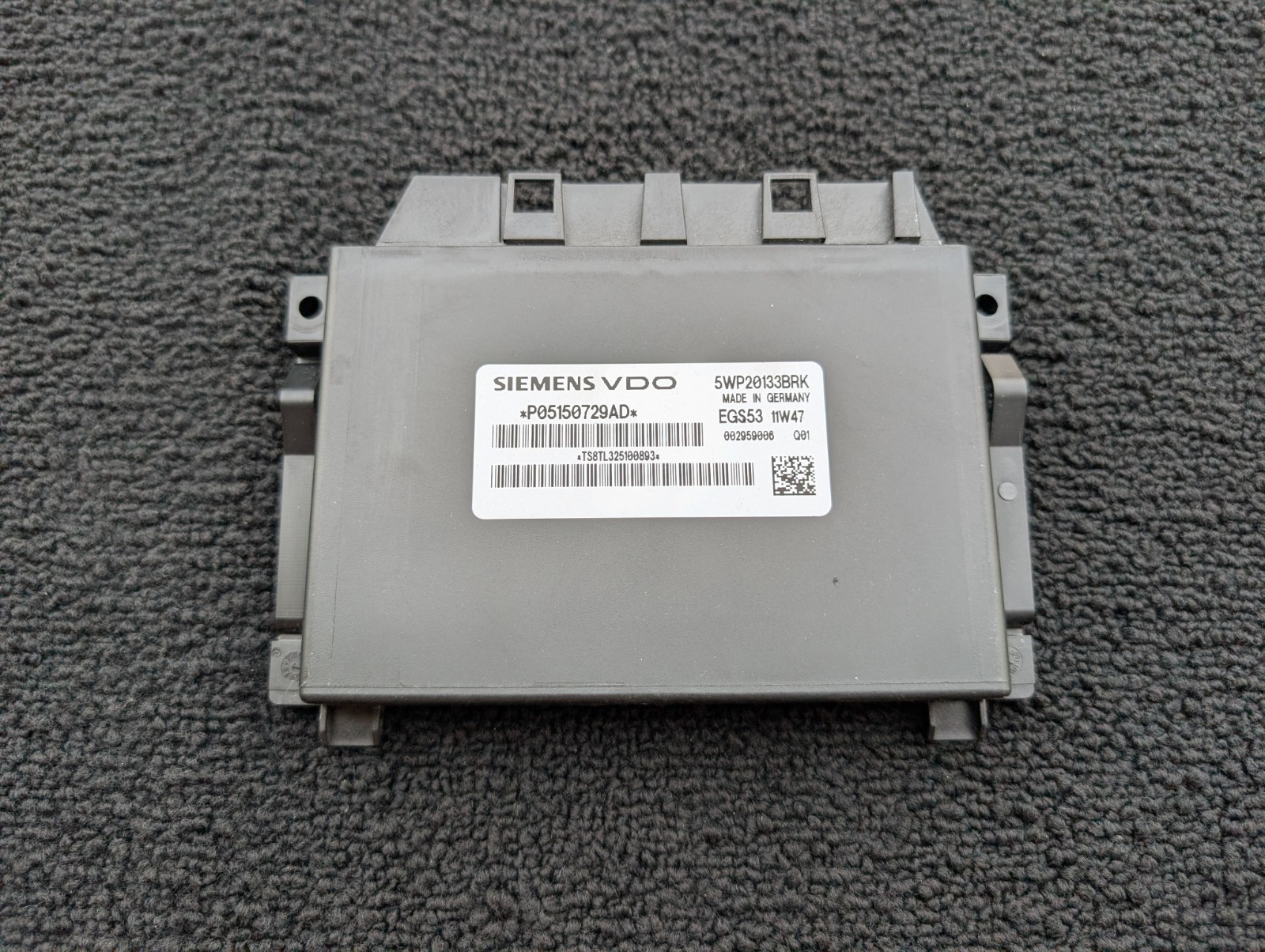 2012 Dodge Challenger Transmission Control Module TCM - 05150729AD - FREE SHIP