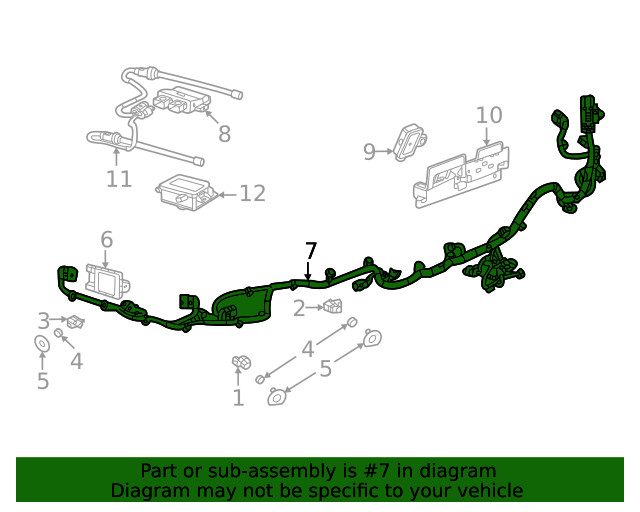 Genuine GM Harness 85591053