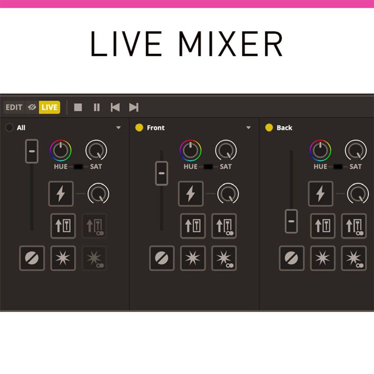 ADJ myDMX 5 DMX Lighting Control Software Hardware Interface for Mac & PC