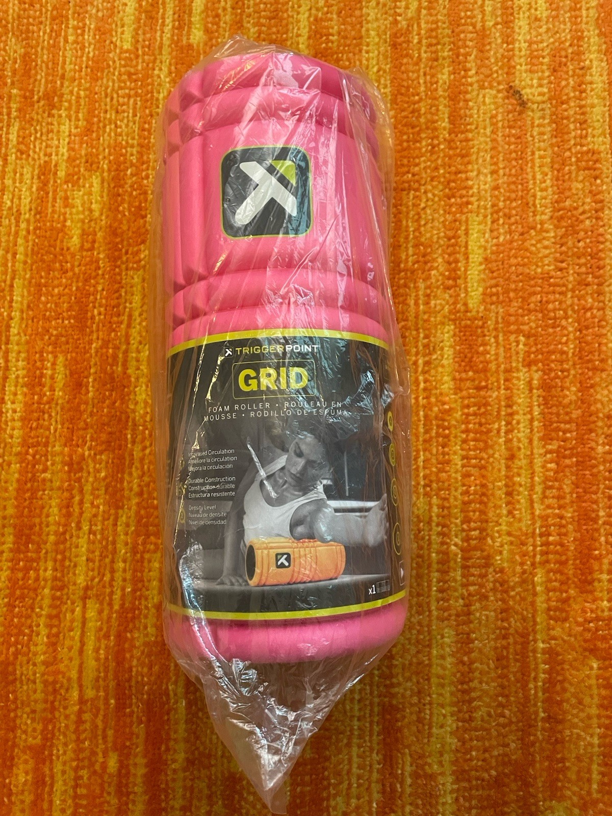 Lot Of 3 Trigger Point Performance TPT-GRDBW The Grid Foam Roller - Pink