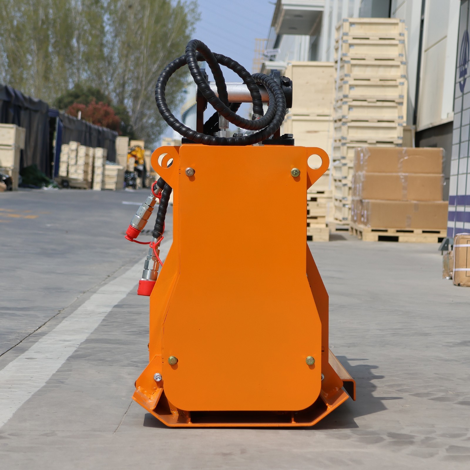 Hydraulic Forestry Mulcher for 3-4 Ton Mini Excavator Brush Cutter 40mm Pin NEW
