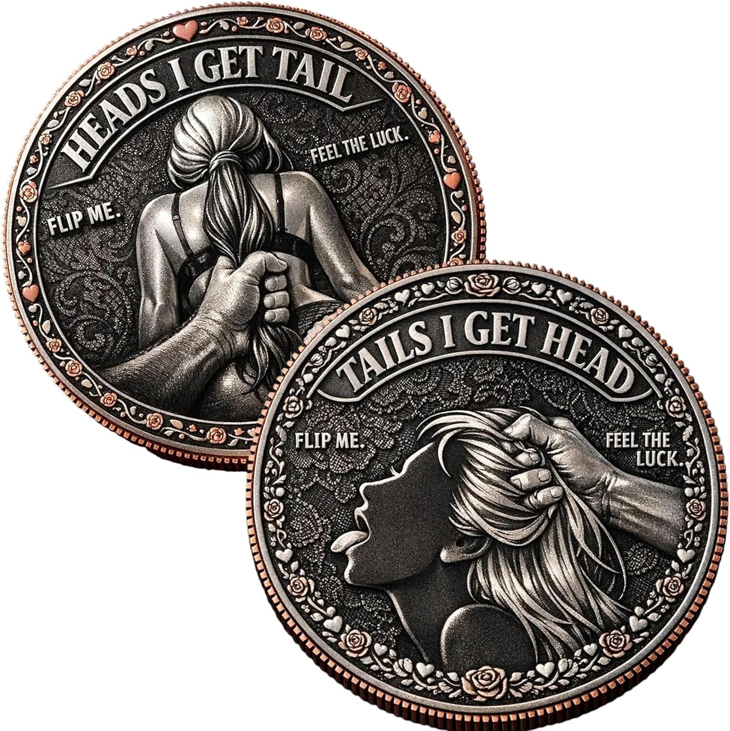 Funny Heads or Tails Decision Coin – “Heads I Get Tail, Tails I Get Head”