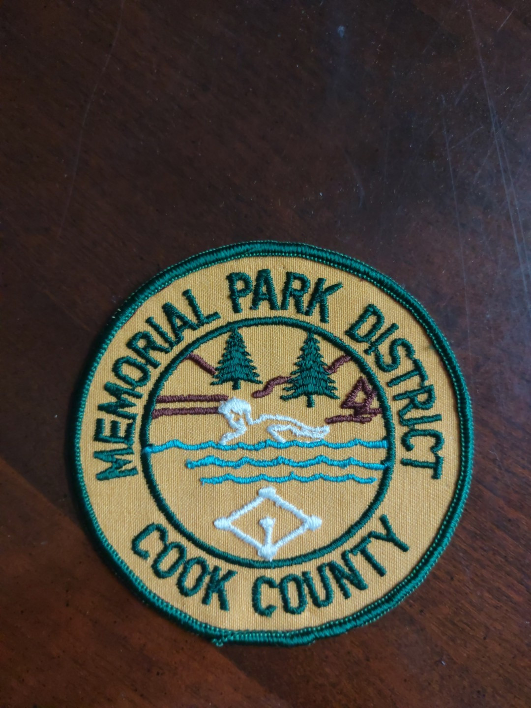 ILLINOIS, COOK COUNTY MEMORIAL PARK DISTRICT CHICAGO RECREATION PATCH