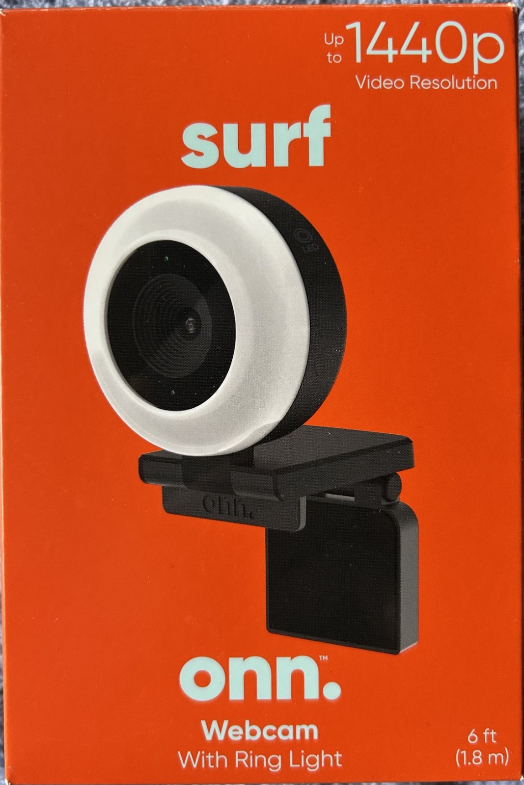 Onn Surf Webcam Model 100027831, USB-A