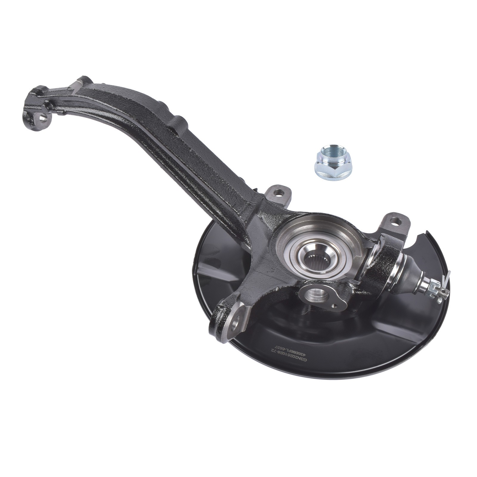 Front Left Steering Knuckle Assembly for Honda Accord 1998-02 L4 2.3L 4-Stud Hub