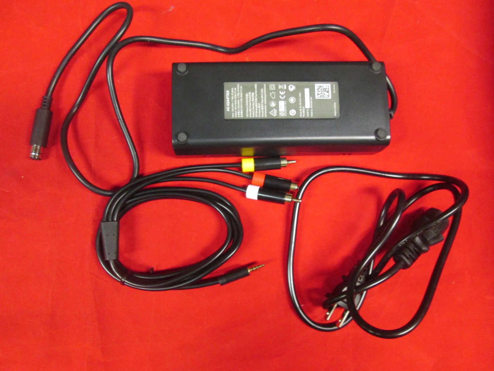 Xbox 360 E Parts Bundle Power Adapter And AV Cable Brand New 0481