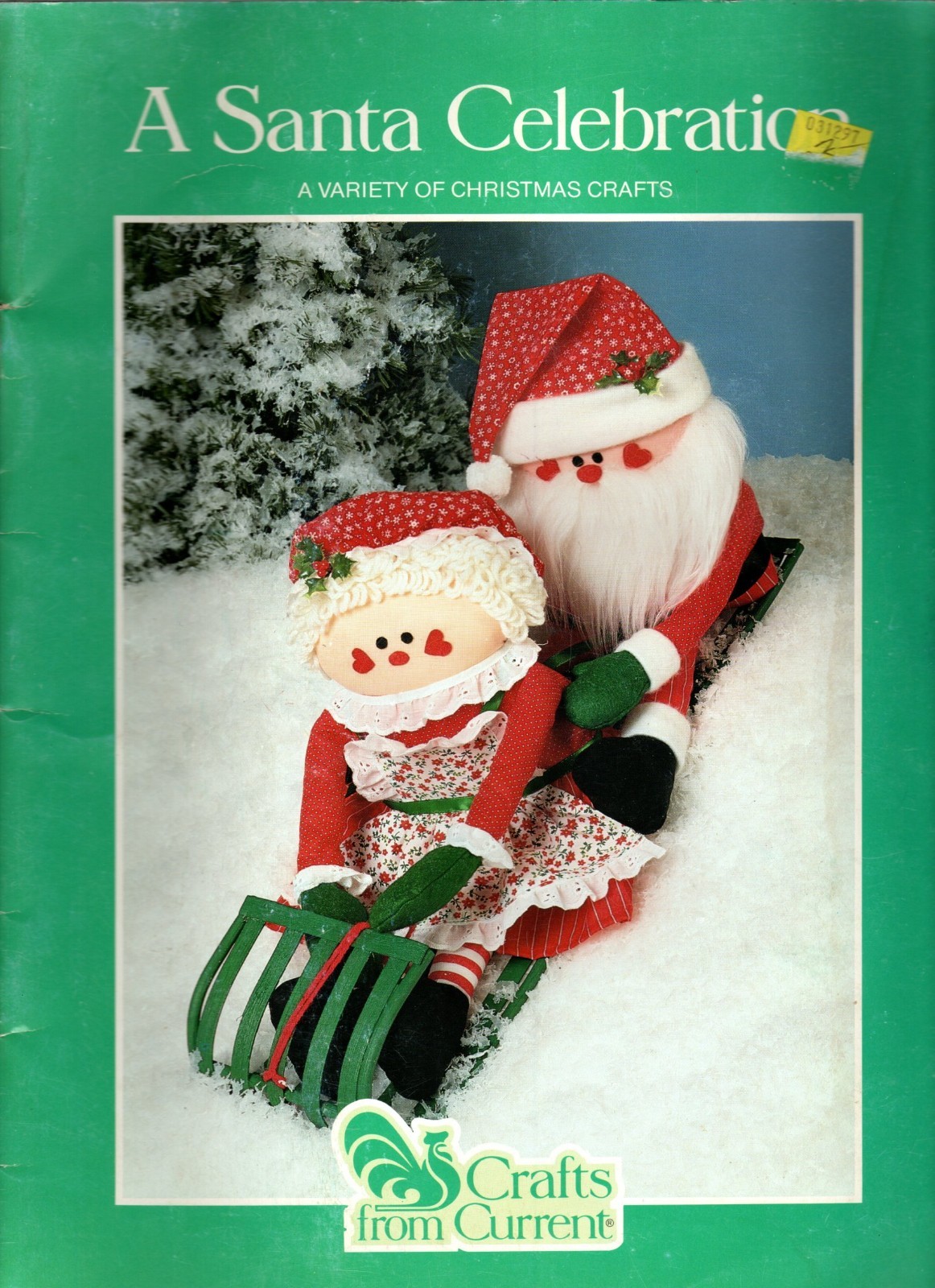 Crafts From Current A SANTA CELEBRATION Applique & Cross Stitch Pattern Booklet