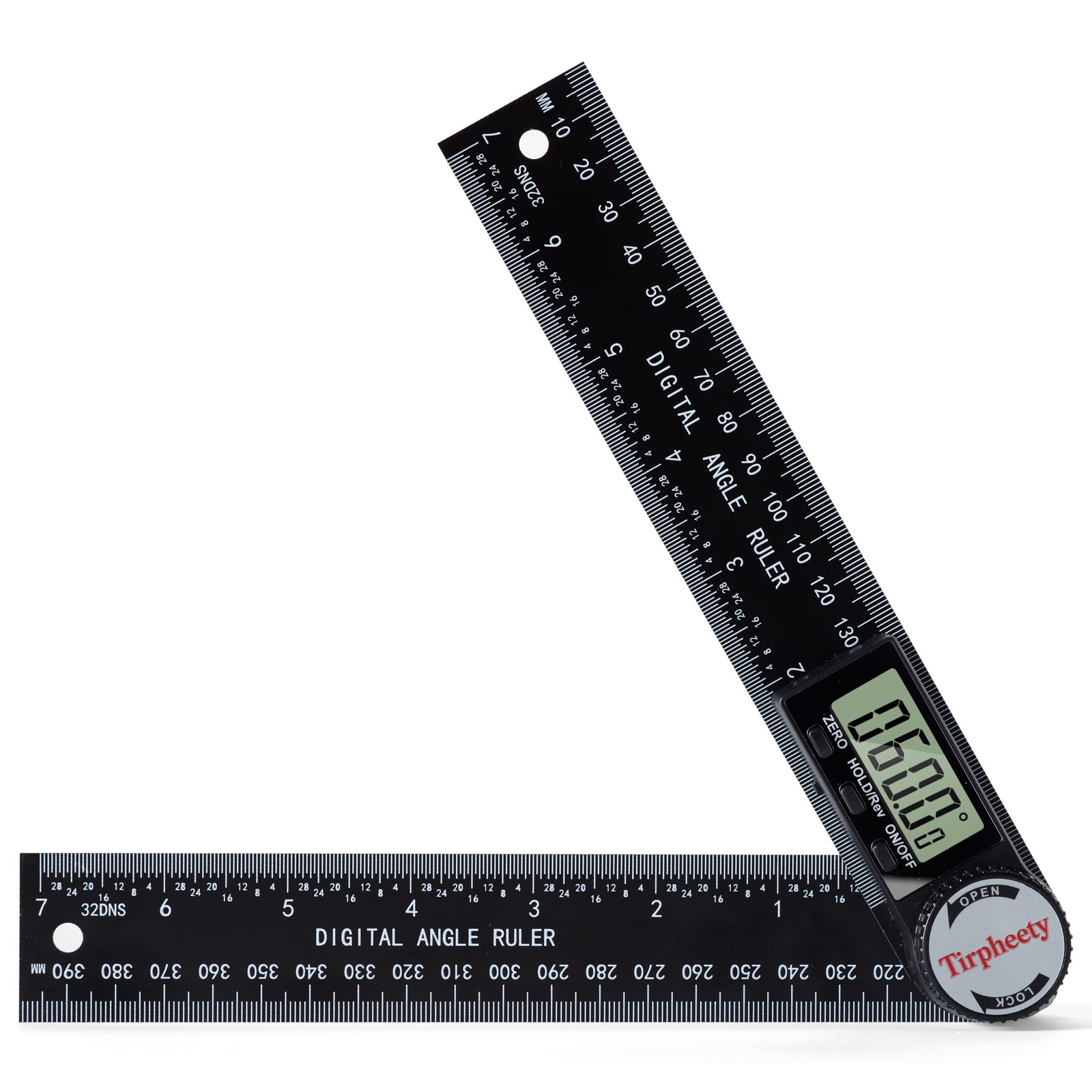 Third Generation Protractor Angle Finder, Digital Angle Ruler with 7inch/200mm