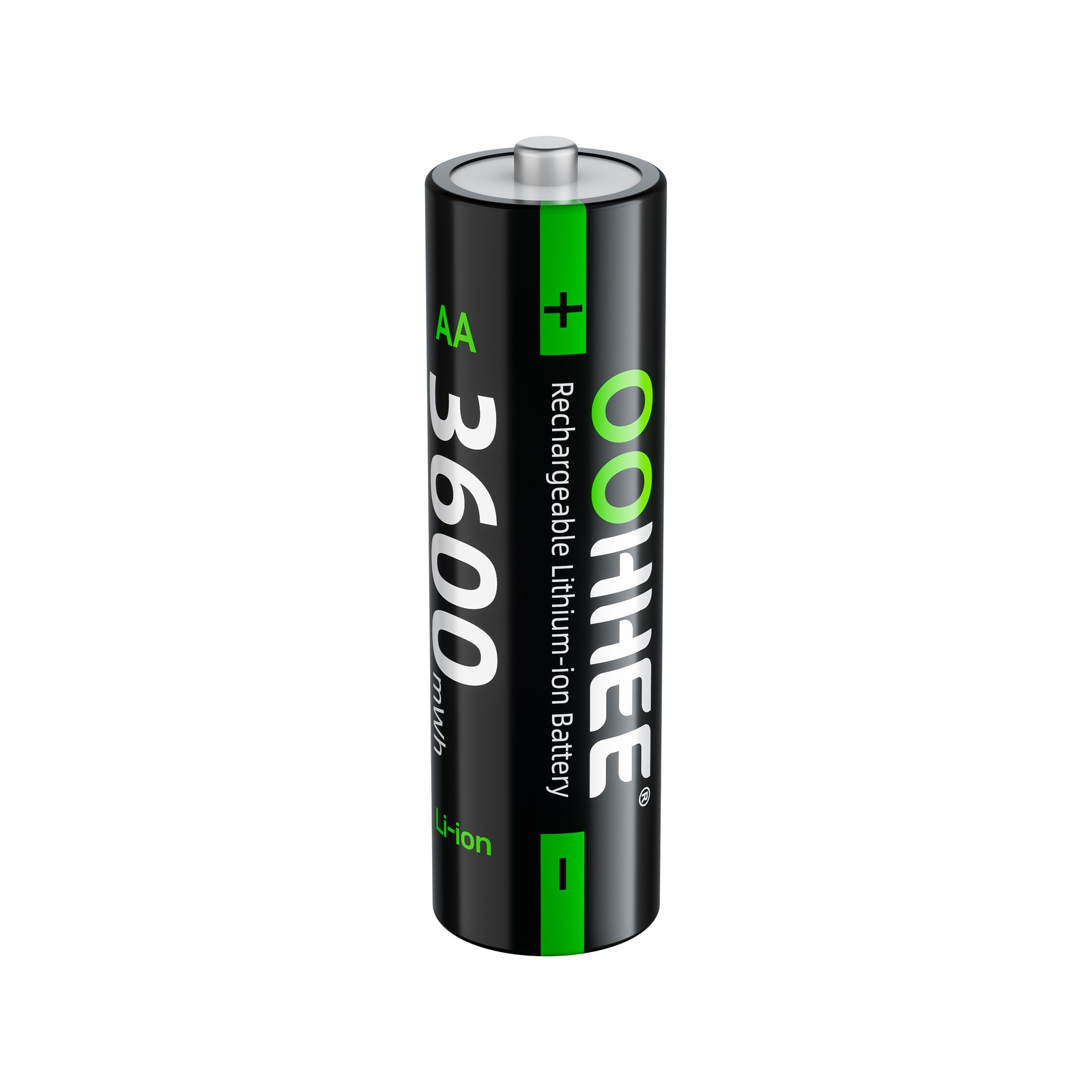 4PCS AA 3600mWh 1.5V Rechargeable Lithium Battery with Thin Charging Storage Box