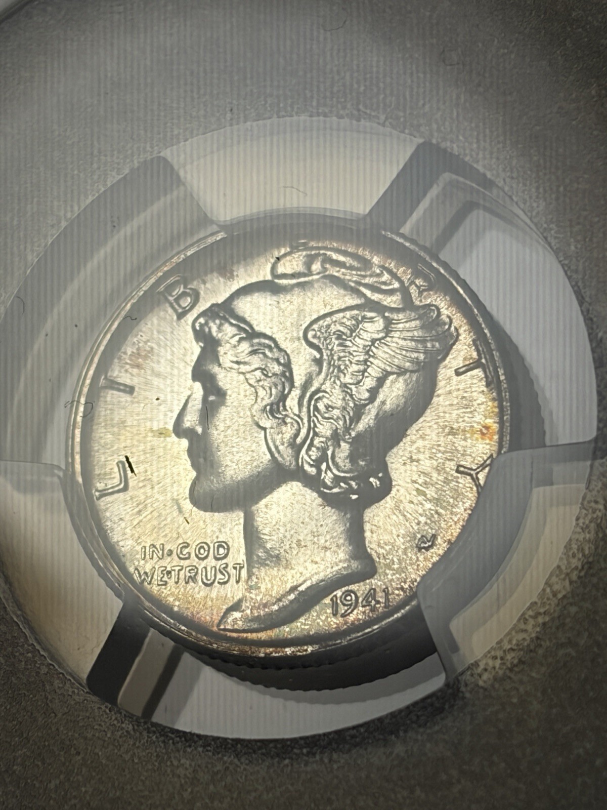 1941 PCGS PR67 CAC Mercury Dime Proof