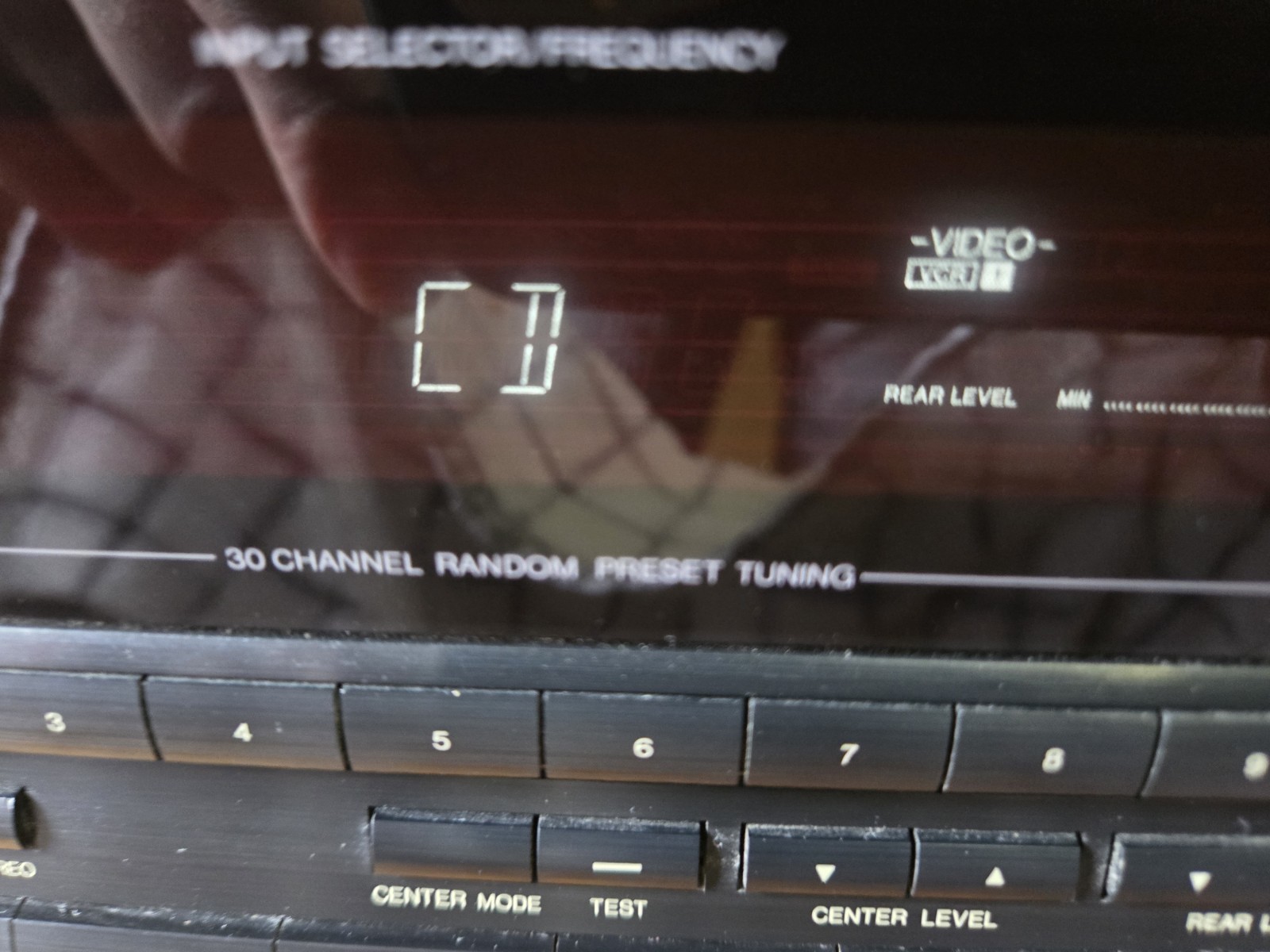 Technics SA-GX330 AV Control Stereo/VCR/CD/PHONO Receiver. READ