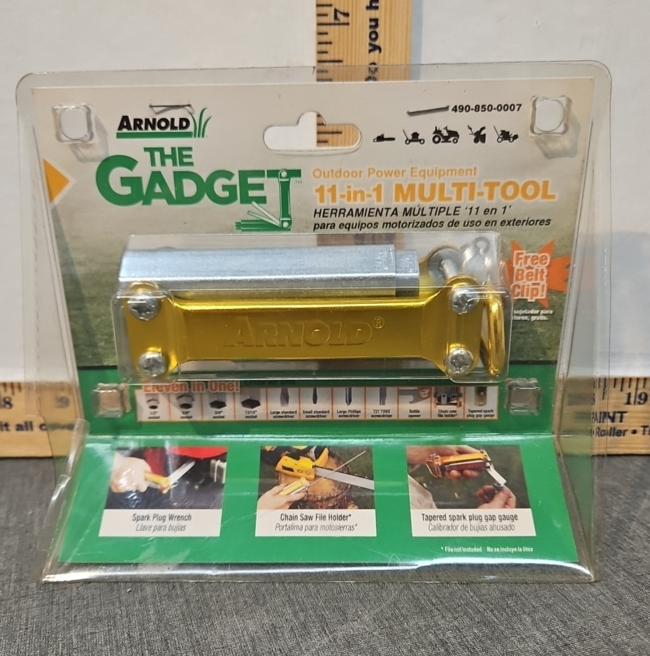 Arnold The Gadget Outdoor Power Equipment 11-in-1 Multi-tool New