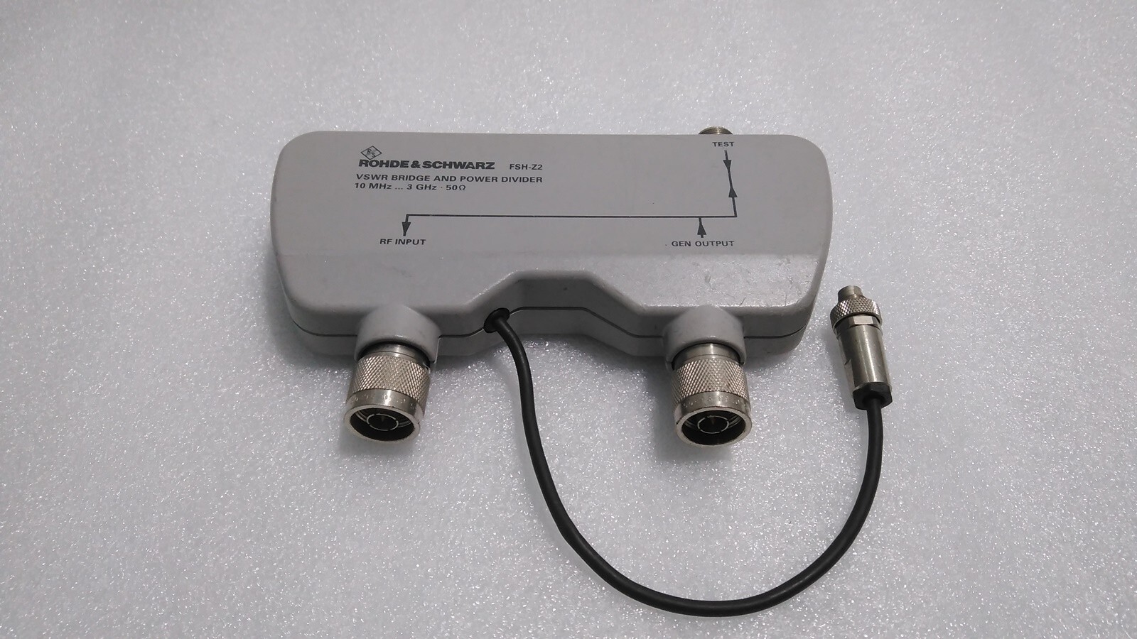 [Used] R&S / FSH-Z2 / VSWR Bridge and Power Divider, 10M-3GHz, 50 ohm