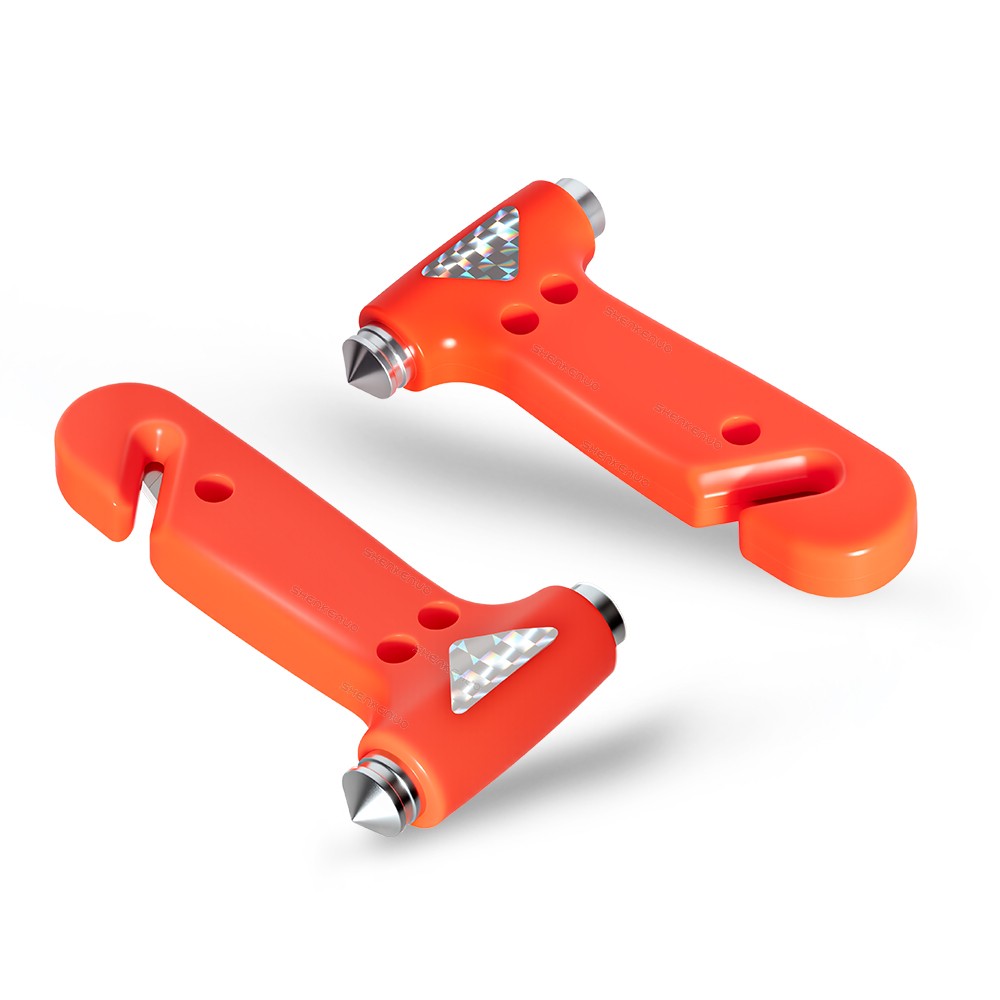 Emergency Auto Rescue Hammer – Break Glass, Cut Seatbelt, Compact Safety Tool