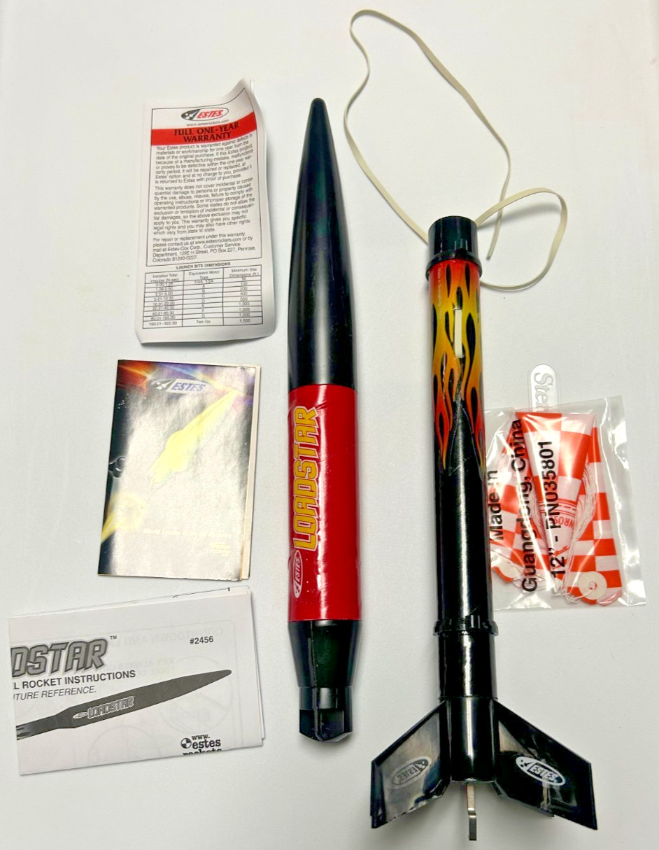 Estes Loadstar Flying Model Rocket