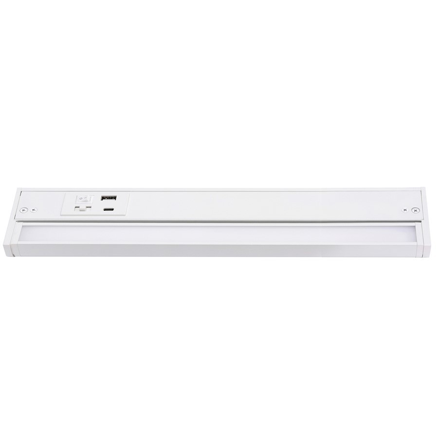 AFX Lighting Elena 1 Light 14" LED Undercabinet, White - ELNU14WH