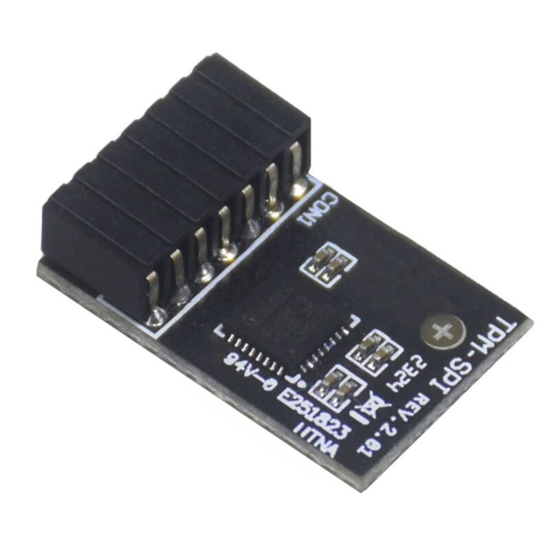 Easy Installation Security Board Component for TPM SPI V Vertical PC Notebook