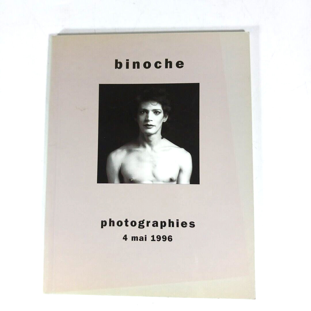 Binoche Paris Auction Catalog Photographies Photographs Mai May 1996 French