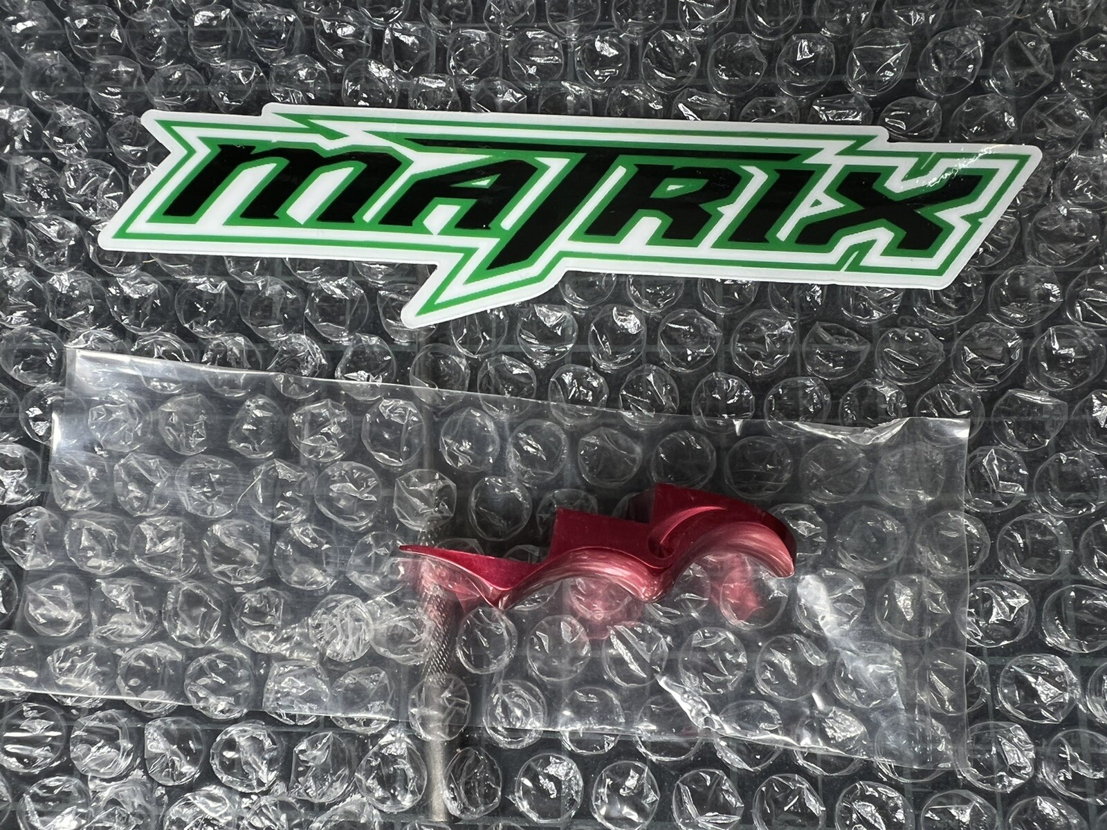 *NEW* TOXIC MATRIX SNATCH GRIP - GLOSS RED - DYE DM3 MATRIX