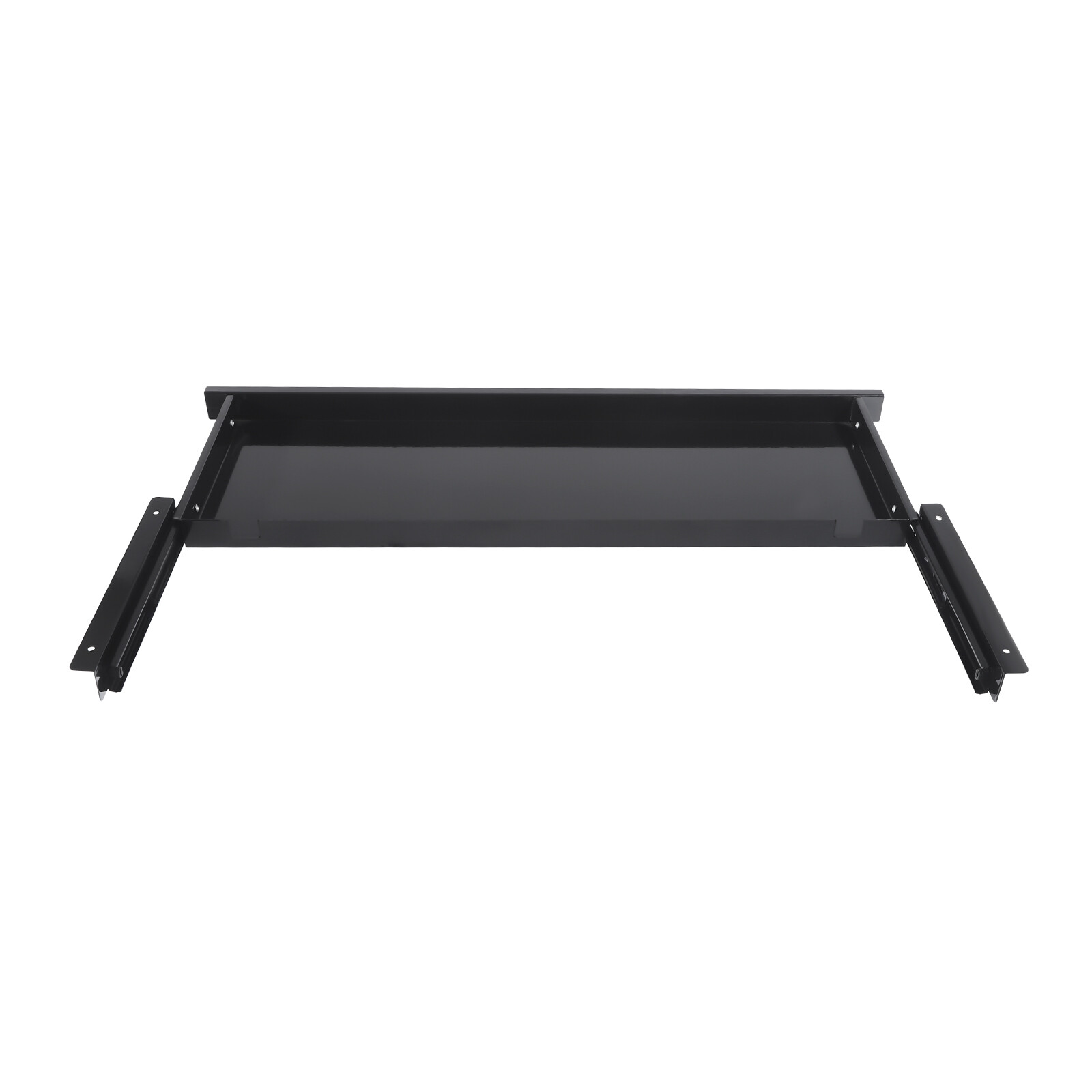 Slide Out Under Desk Keyboard Tray Pull Out Keyboard Drawer Shelf Space Saver