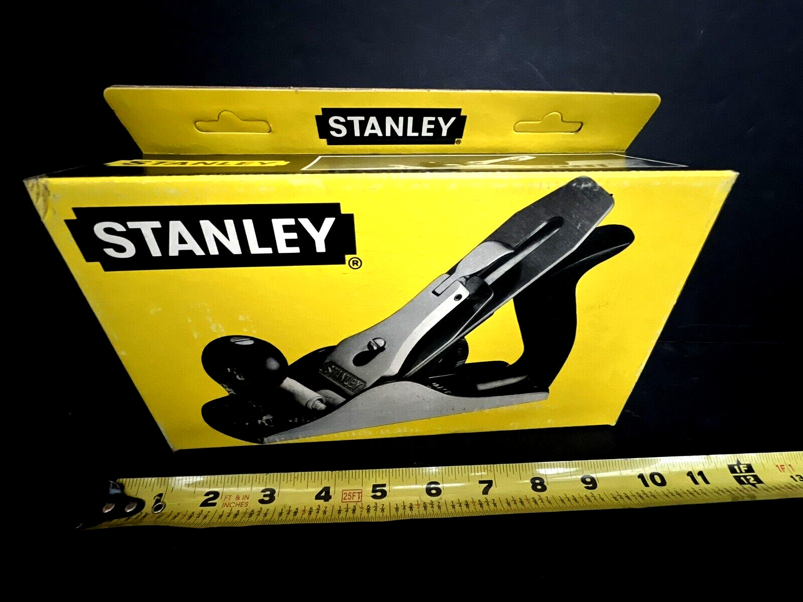 NOS Stanley  9 1/2" Handyman Bench Wood Plane No. 203L Made in England