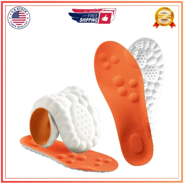 Roofo Cloud Like Soles for Men and Women Men's Comfortble Shoe Steppers Insoles