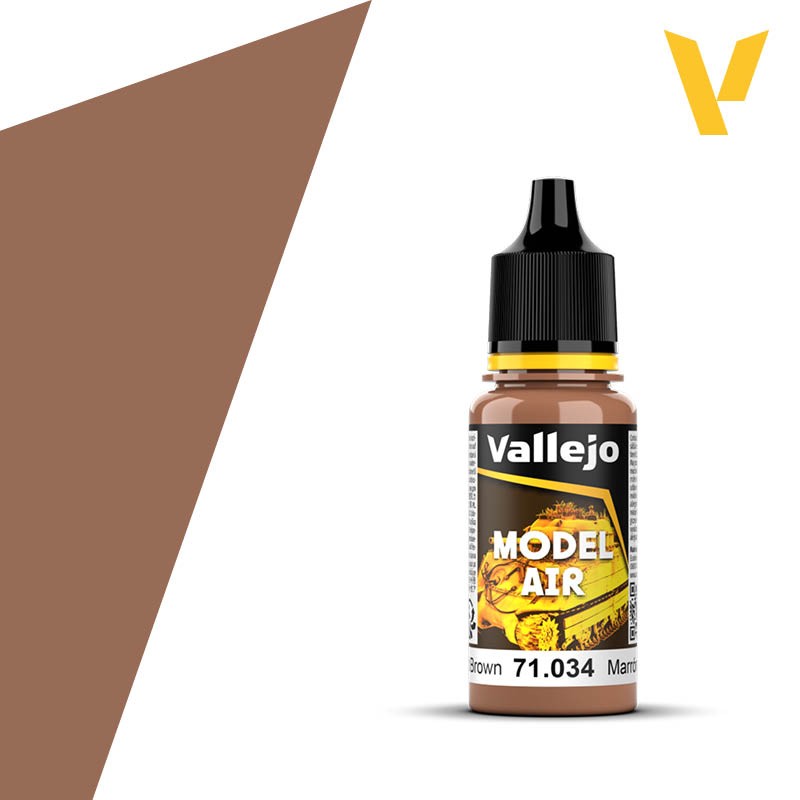Vallejo Model Air 71.034 Sand Brown 18ml
