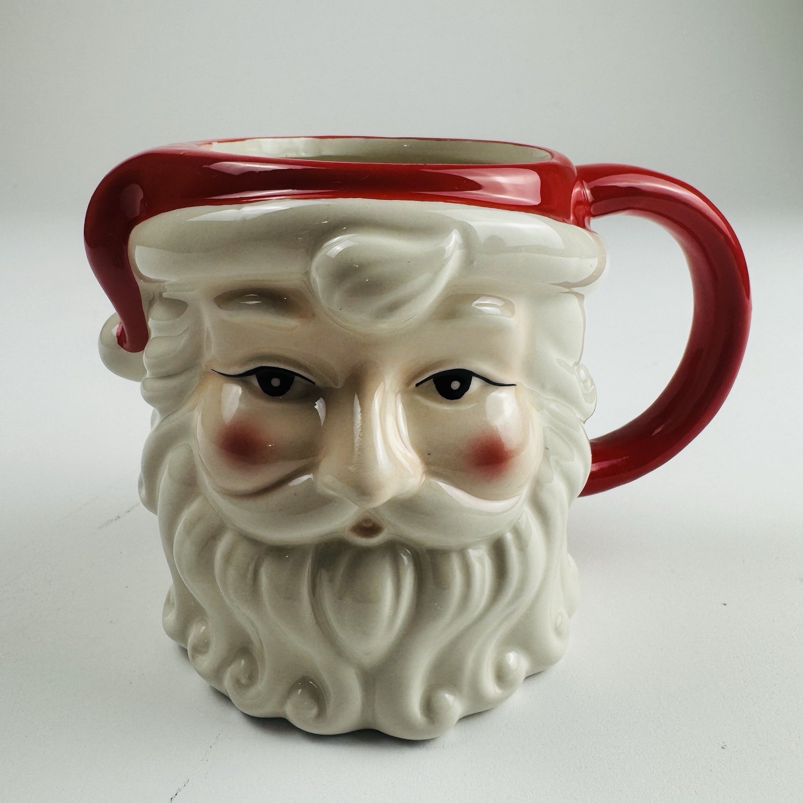 Gibson Pottery Santa 3D Coffee Mug Cup