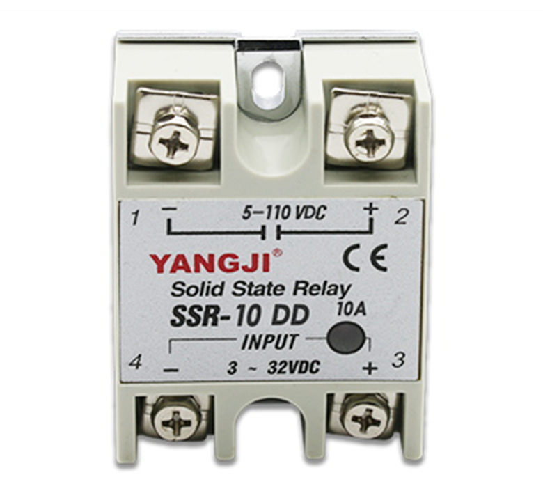 DC controlled DC DC-DC single-phase solid state relay SSR-10DD 10A