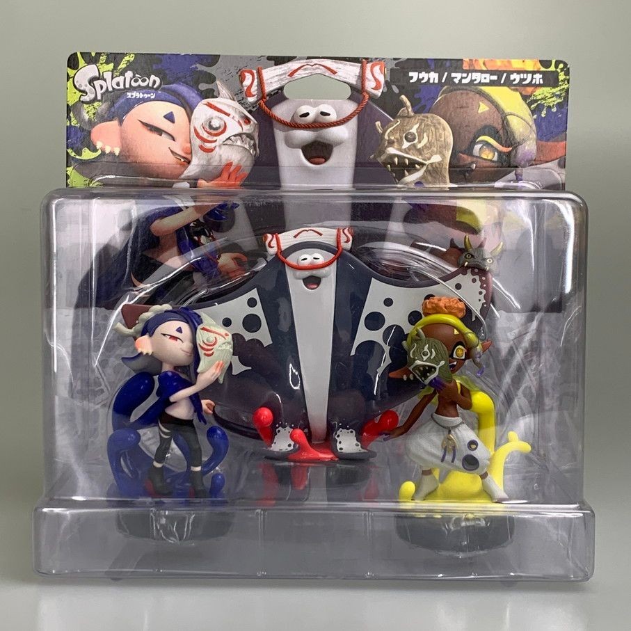 Nintendo amiibo Deep Cut Set Shiver Frye BIG MAN ( Splatoon ) Japan