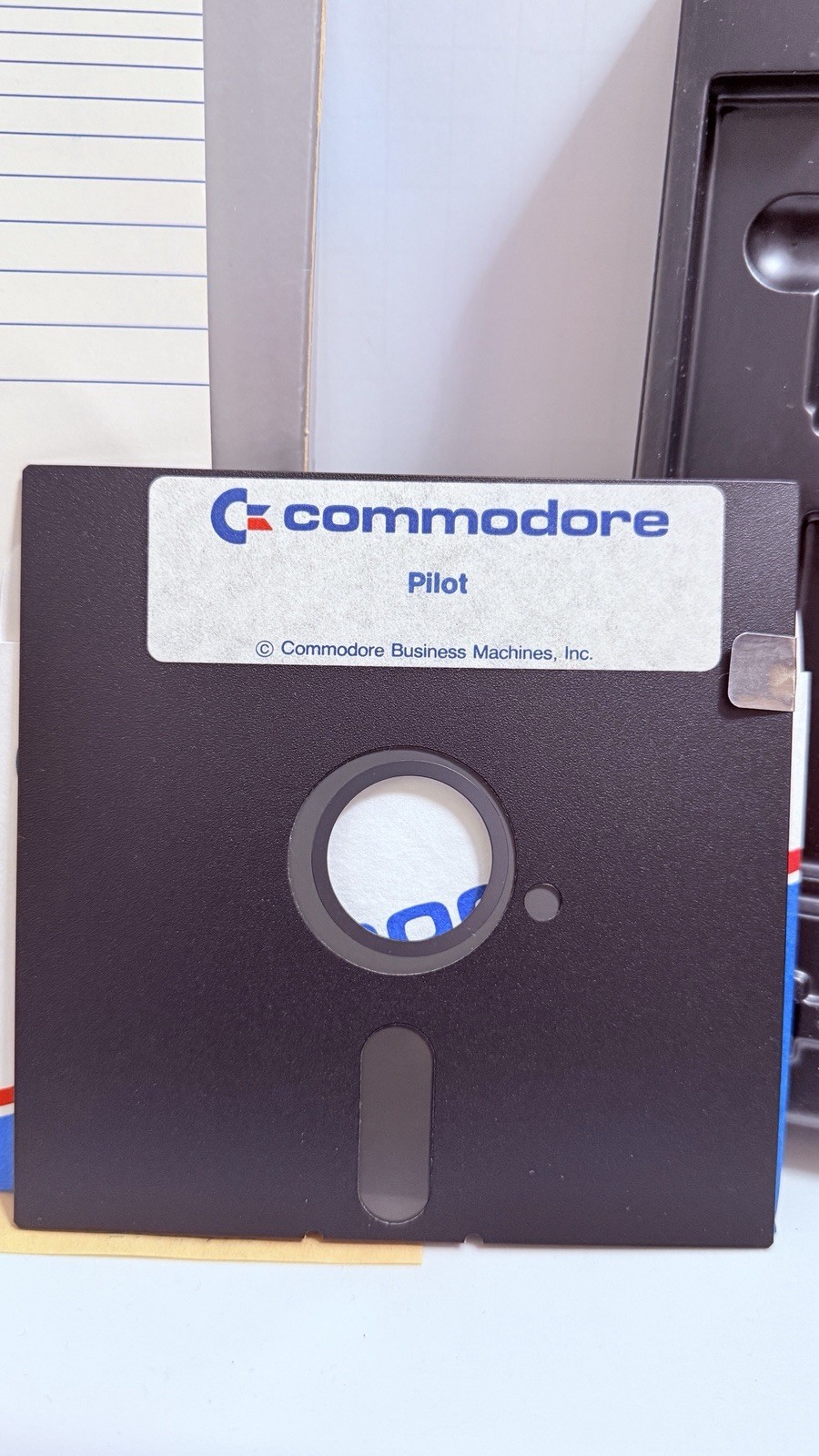 PILOT Commodore 64 Tool For Teaching Learning CIB 5.25 Floppy Disk