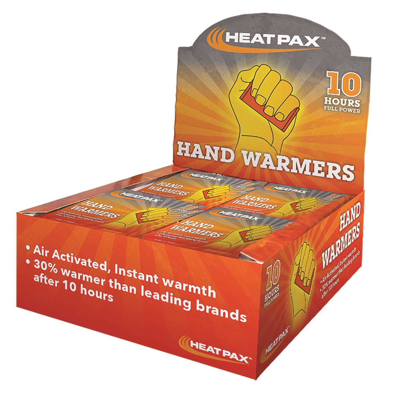 OccuNomix 1100-80D Occunomix Heat Pax Hand Warmers 40-Pack Display